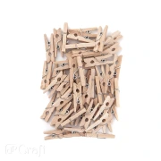 dpCraft – drewniane klamerki mini 2,5 cm, 40 szt.