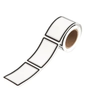 dpCraft – naklejki na rolce, etykiety prostokątne 2,5 × 4 cm, 100 szt.