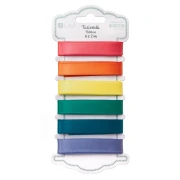 dpCraft – tasiemki satynowe Brights, 6 × 2 m