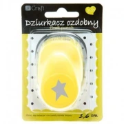 dpCraft – dziurkacz ozdobny Gwiazda 2, wzór 1,6 cm