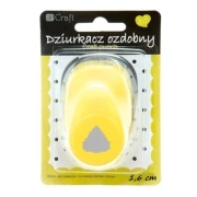 dpCraft – dziurkacz ozdobny Choinka 2, wzór 1,6 cm