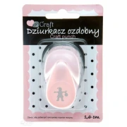 dpCraft – dziurkacz ozdobny Święty Mikołaj, wzór 1,6 cm