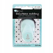 dpCraft – dziurkacz ozdobny Listek róży, wzór 1,6 cm