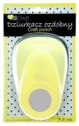 dpCraft – dziurkacz ozdobny 7,5 cm koło