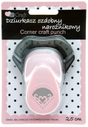 dpCraft – dziurkacz ozdobny narożnikowy 2,5 cm serce