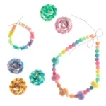 DpCraft Koraliki akrylowe Macaron Harts 50 szt