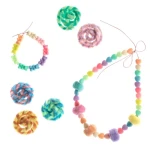 DpCraft koraliki futerkowe Rainbow Palette