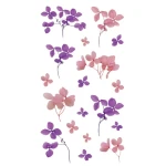 DpCraft naklejki kwiaty z PVC