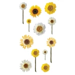 DpCraft naklejki kwiaty z PVC