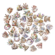 DpCraft Naklejki winylowe Wielkanoc Vintage