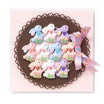 DpCraft Ozdoby Wielkanocne 3D Flora Bunnies