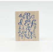 Drewniany stempel - ABC 4,5x3,5x2,5 cm