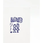 Drewniany stempel - Love 4,5x3,5x2,5 cm