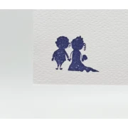 Drewniany stempel - ŚLUB 4x3x2,5 cm