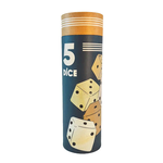Egmont Toys – duże drewniane kości do gry, 5 szt.