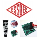 Essdee Block Printing Ink Farba do linorytu Czarna 300ml
