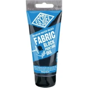 Essdee Fabric Block Printing Ink, czarna farba do druku na tkaninie 100 ml, FABI/01