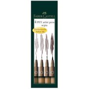 Faber-Castell Pitt Artist Pens SEPIA - 4 KOL.