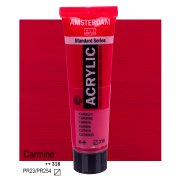 Farba akrylowa TALENS AMSTERDAM 120ml 318 - CARMINE