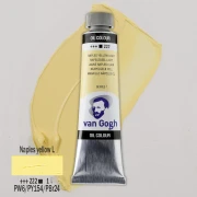 Farba Olejna Van Gogh 40ml - 222 Naples Yellow Light