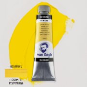 Farba Olejna Van Gogh 40ml - 268 Azo Yellow Light