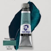 Farba Olejna Van Gogh 40ml - 565 Phthalo Turquoise Blue