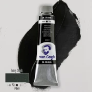 Farba Olejna Van Gogh 40ml - 701 Ivory Black