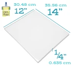 Gel Press Printing Plate 12x14" płyta żelowa do monotypii 30,5x35,5cm