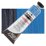 Daler-Rowney Georgian – farba olejna 38 ml, 110 Cobalt Blue – tubka na tle koloru