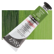 Daler-Rowney Georgian – farba olejna 38 ml, 375 Sap Green – tubka na tle koloru