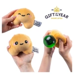 Puckator Queasy Squeezies – pluszowy gniotek Ciasteczko z wróżbą