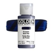 Golden Fluid Acrylics: 2439 Prussian Blue Hue 30ml