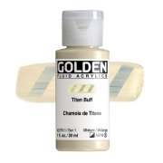 Golden Fluid Acrylics: 2370 Titanium Buff 30ml