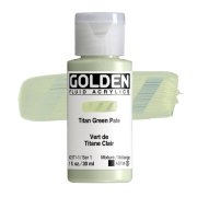 Golden Fluid Acrylics: 2371 Titan Green Pale 30ml