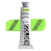 Golden Heavy Body Acrylics: 1560 Light Green (Yellow Shade) 59ml