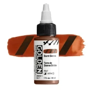 Golden High Flow Acrylics: 8523 Burnt Sienna 30ml