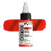 Golden High Flow Acrylics: 8532 Naphthol Red Light 30ml