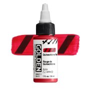 Golden High Flow Acrylics: 8541 Quinacridone Red 30ml