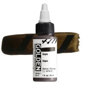 Golden High Flow Acrylics: 8546 Sepia 30ml