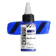 Golden High Flow Acrylics: 8551 Ultramarine Blue 30ml