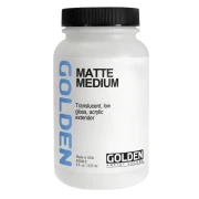 Golden Acrylics MATTE MEDIUM 237 ML