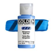  Golden Fluid Acrylics: 2437 Manganese Blue Hue 30ml