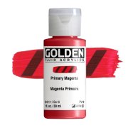 Golden Fluid Acrylics: 2421 Primary Magenta 30ml