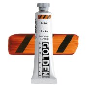 Golden Heavy Body Acrylics: 1302 Azo Gold 59ml