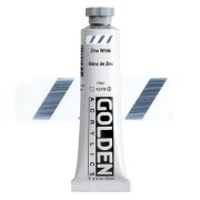 Golden Heavy Body Acrylics: 1415 Zinc White 59ml
