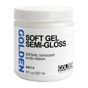 GOLDEN Soft Gel Semi-Gloss – miękki żel akrylowy półbłyszczący, 237 ml – zdjęcie producenta