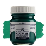 Farba Gouache Extra Fine Talens 50 ml - 602 Deep Green