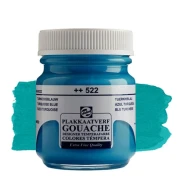 Farba Gouache Extra Fine Talens 50 ml - 661 Turqouise Blue