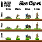 Green Stuff World Paski Trawy 12mm Light Green