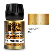 Green Stuff World Pure Metal - Antique Gold Pigment 30ml